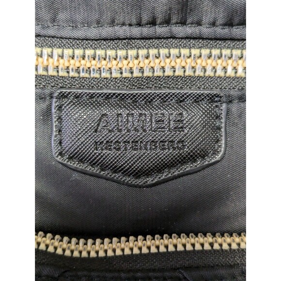 Aimee Kestenberg Nylon Crossbody with Leather Trim Tyler Black - Picture 3 of 16